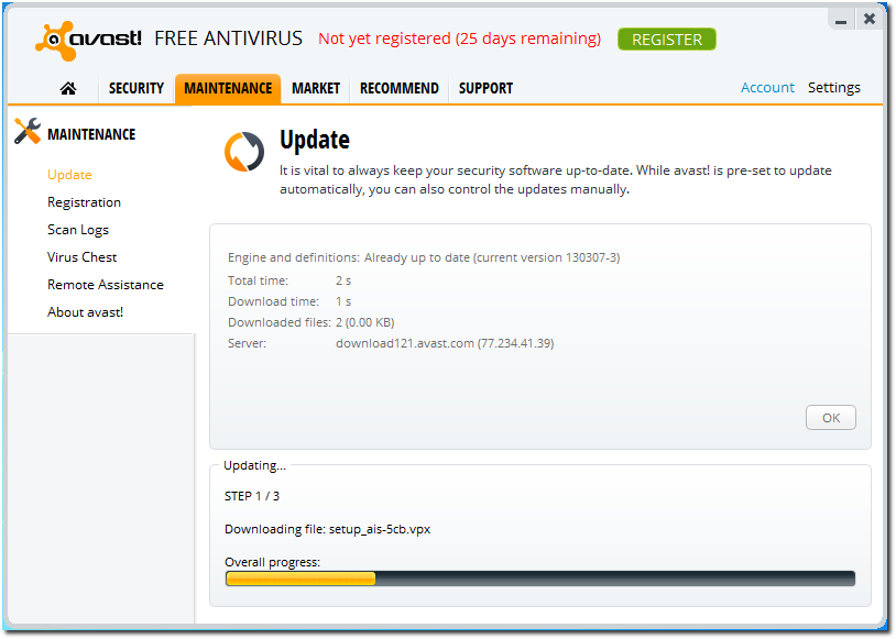 Avast! Free Antivirus 8.0
